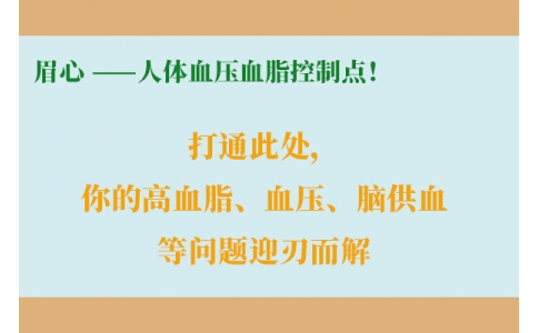 打通此處，你的高血脂、血壓、腦供血等問題迎刃而解